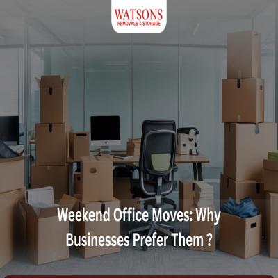 Weekend Office Moves in Melbourne: Why Businesses Prefer Them | Watsons Removals